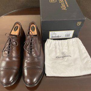 $400 Allen Edmonds Fifth Avenue Cap-toe Oxford , Brown - Size 9 D
